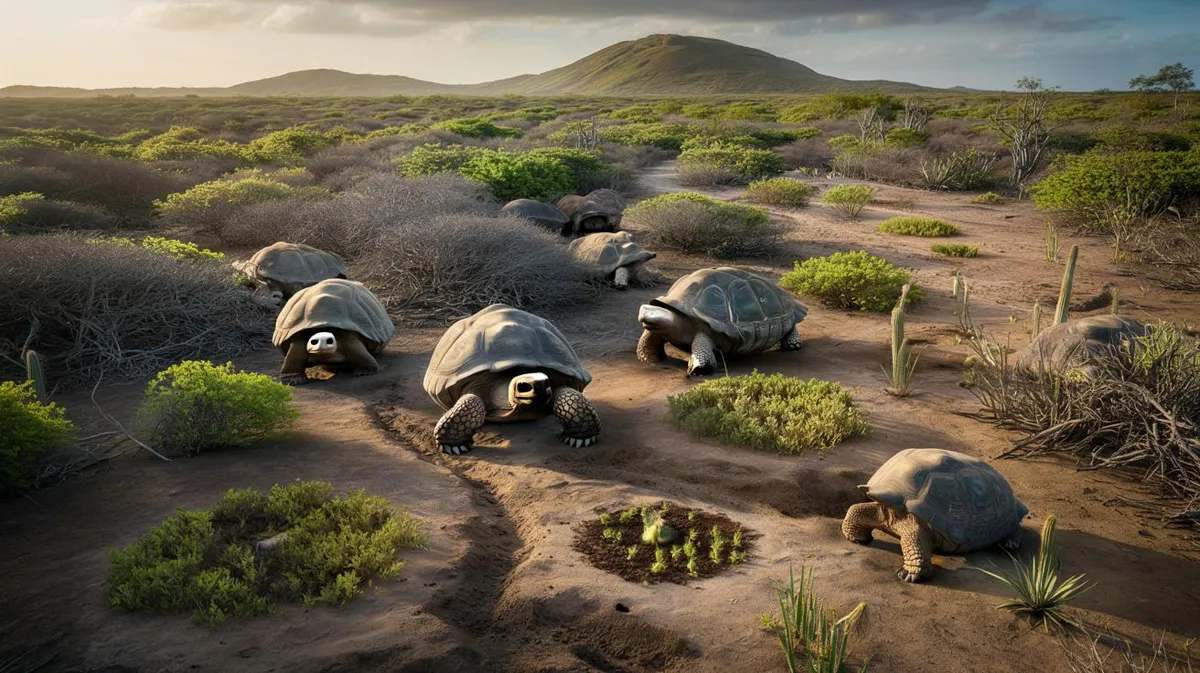 Galápagos: Wie Riesenschildkröten als Ökosystem-Ingenieure zurückkehren