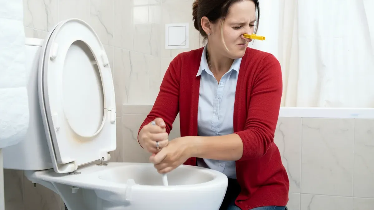 So bekommst du hartnäckige WC-Gerüche mit weißem Essig weg